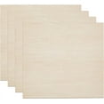 thumbnail image 1 of 4PCS Wood Veneer Sheets Laser Cut 8x8 Inches Self Adhesive Square Wood Board Sheet for DIY Painting Laser Projects Woodworking Model Making 3mm Thick DIY, 1 of 6