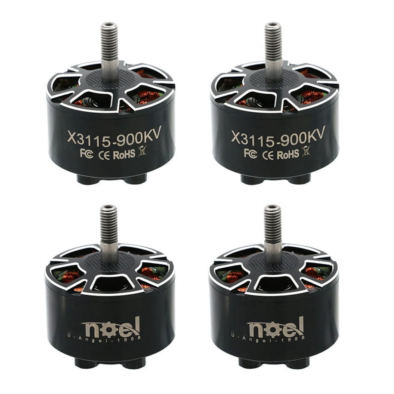 4PCS X3115 Brushless Motor 900KV 6S Drone Motor for FPV RC Multirotor ...
