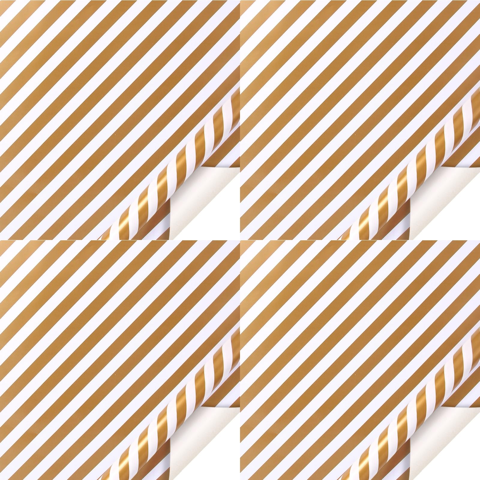 4PCS christmas wrapping paper rolls return gift bags lights for