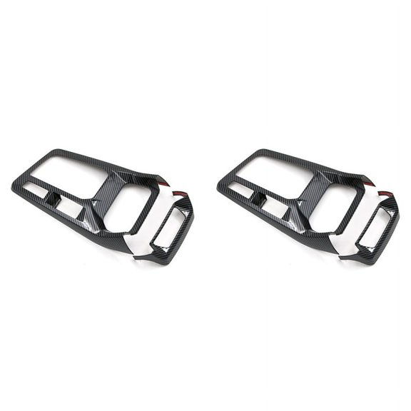 4PCS for MG 5 MG5 2020 2021 Car Central Control Gear Shift Panel Cover Trim Cup Holder Decoration Frame Accessories,4 x Central control gear cover