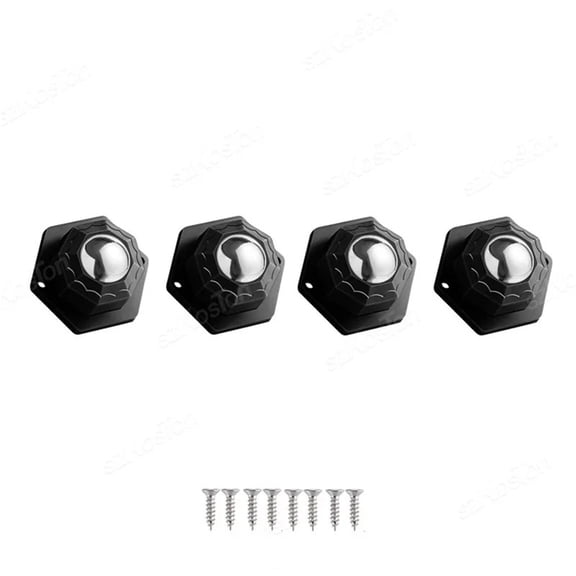 4PCS/lot Furniture Wheels 200KG Heavy Duty Wheels Universal 360° Rotation Strong Self Adhesive Furniture Caster DIY Desk Chair ,Reliable