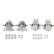 4PCs 200A 12V Continuous Duty Solenoid Relay 6 Terminal for Winch