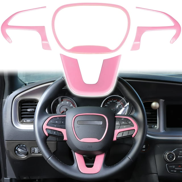 4PCs ABS Steering Cover MMF7 Wheel Trim Interior Accessories fit for