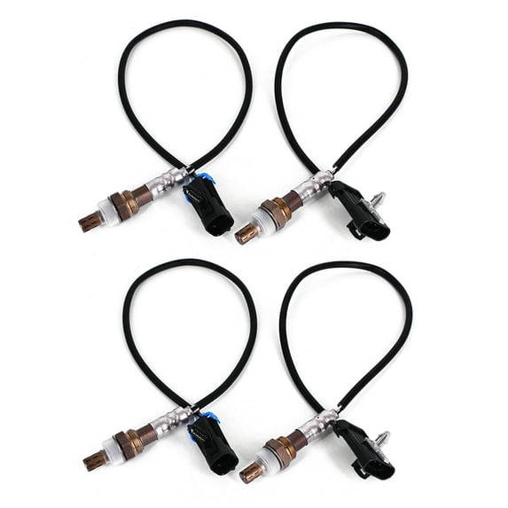 4PCs Oxygen O2 Sensor Fits for Chevrolet Chevy 2002 Avalanche 1500 GMC 1996-1999 C1500/C1500 Suburban Cadillac 1999-2000 Escalade 234-4018 234-4012