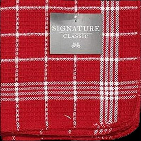 DISHCLOTH JM 4PK WW RED