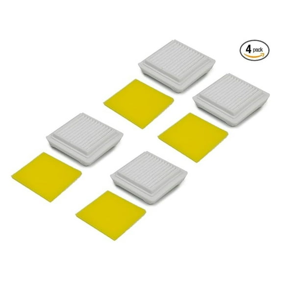 4PK Air Filter Combo for ECHO Trimmers - SRM-2620 SHC-2620 - Replaces A226002030, A226002040