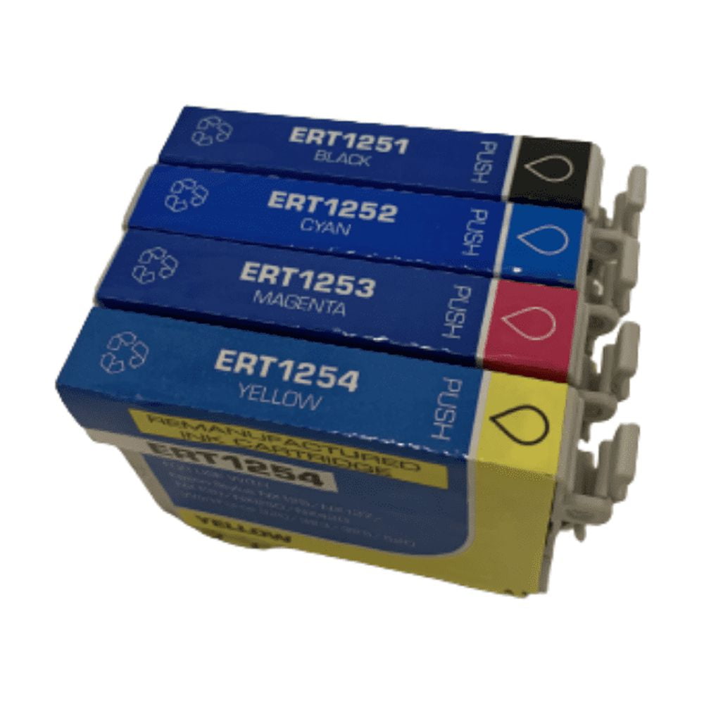 8PK BCMY Ink Cartridge for Epson 125 1251 - 1254 - Fits