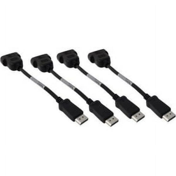 4PK-DISPLAY PORT TO DVI CBL 4 CABLE BUNDLE F/ QUADRO 450NVS