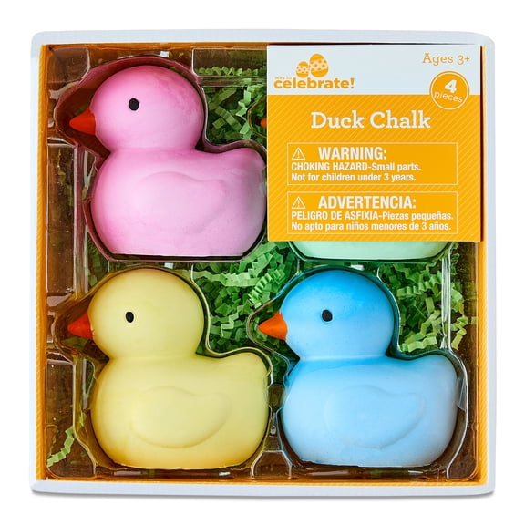 Duck Chalk, Multicolor, 4 Count, Easter by Way To Celebrate