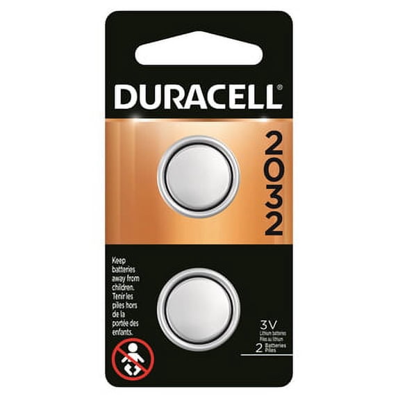4PK-Duracell 2 Pack 3V #2032 Lithium Home Medical Battery