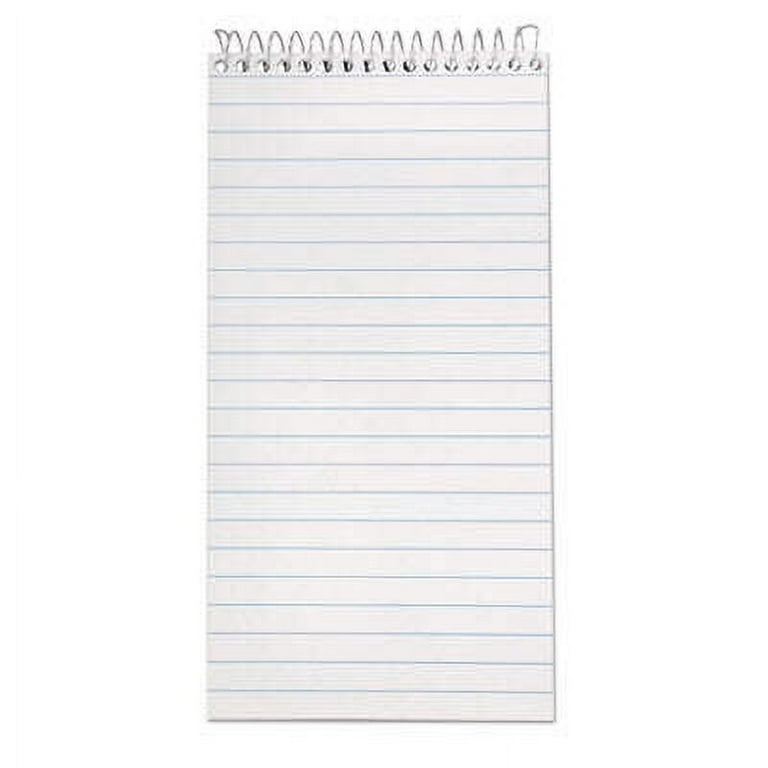 Earthwise by Ampad Recycled Reporter's Notepad, Gregg Rule, White Cover, 70 White 4 x 8 Sheets