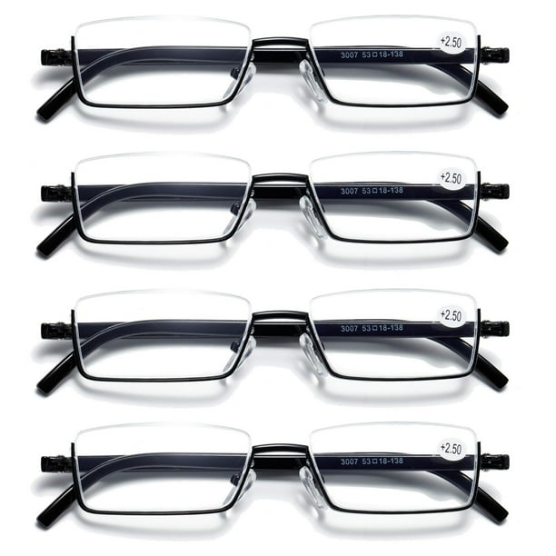 Mens half eye reading glasses on sale