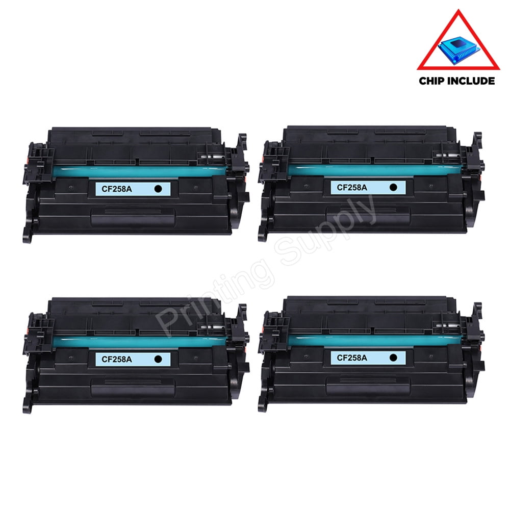 Used 8PK CF258A Toner Cartridge For HP 58A LaserJet M404n M404dn MFP M428dw With Chip 176420172731
