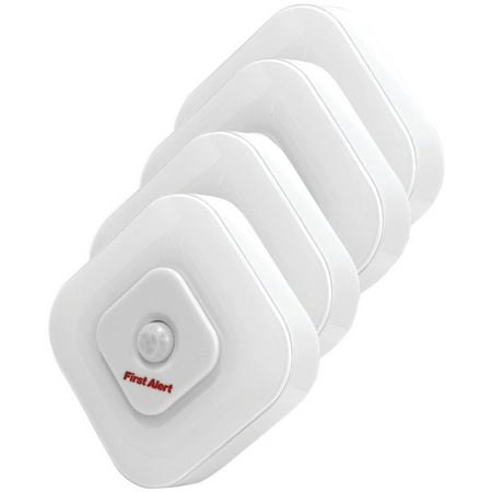 First Alert - Indoor Motion Sensor LED Lights - 4 Pack