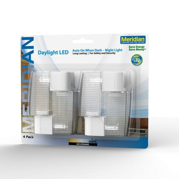4PK LED Auto Night Light
