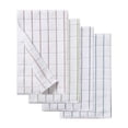 thumbnail image 1 of Mainstays Microfiber Kitchen Towels, Absorbent Cleaning Cloths, 15" x 25" White 4 pack, 1 of 10