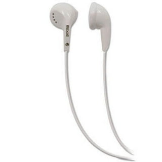 EB-95 Stereo Earbuds, 4 ft Cord, White EB-95 Stereo Earbuds, 4 ft Cord, White