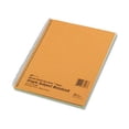 thumbnail image 1 of 4PK National Paper Single-Subject Wirebound Notebooks, 1 Subject, Narrow Rule, Brown Cover, 10 x 8, 80 Eye-Ease Green Sheets (33008), 1 of 1