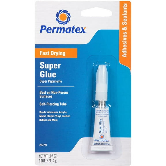 4PK Permatex 82190 Super Glue