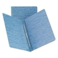 thumbnail image 1 of 4PK Smead Prong Fastener Premium Pressboard Report Cover, Two-Piece Prong Fastener, 3" Capacity, 8.5 x 11, Blue/Blue (81052), 1 of 1