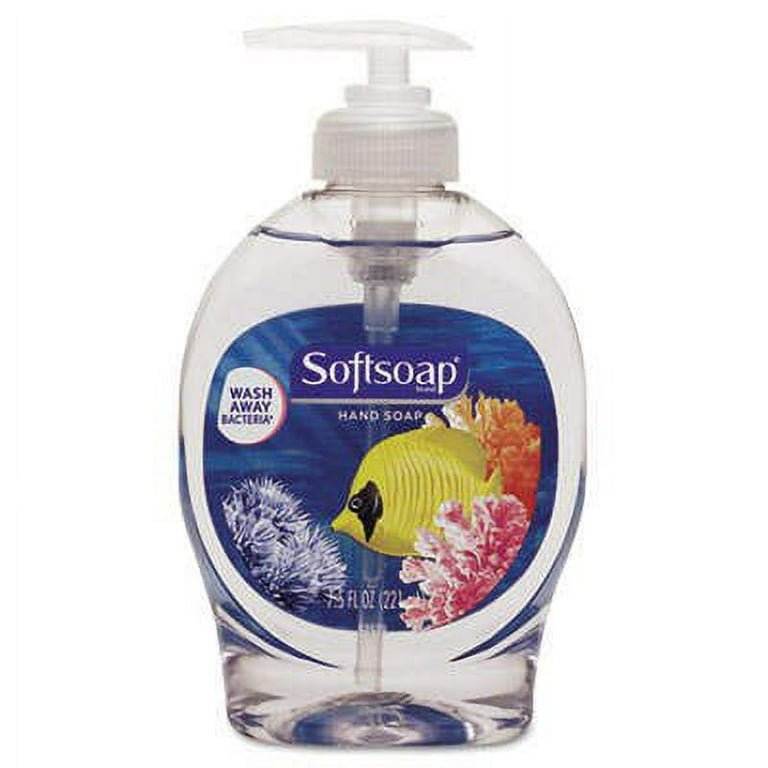 Liquid Hand Soap Pump, Aquarium Series, Fresh Floral, 7.5 Oz Liquid Hand Soap Pump, Aquarium Series, Fresh Floral, 7.5 Oz