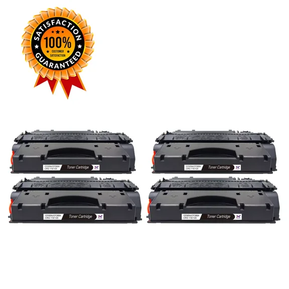 4PK Toner Cartridge CE505A Fit For LaserJet P2035 P2035n P2055 P2055dn P2055x