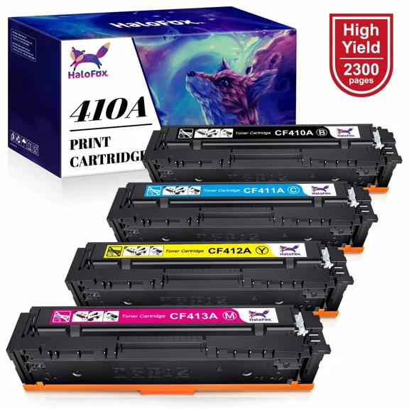 4PK Toner Cartridge CF410A -3A 477A For Color Laserjet Pro MFP M452dw M477fnw