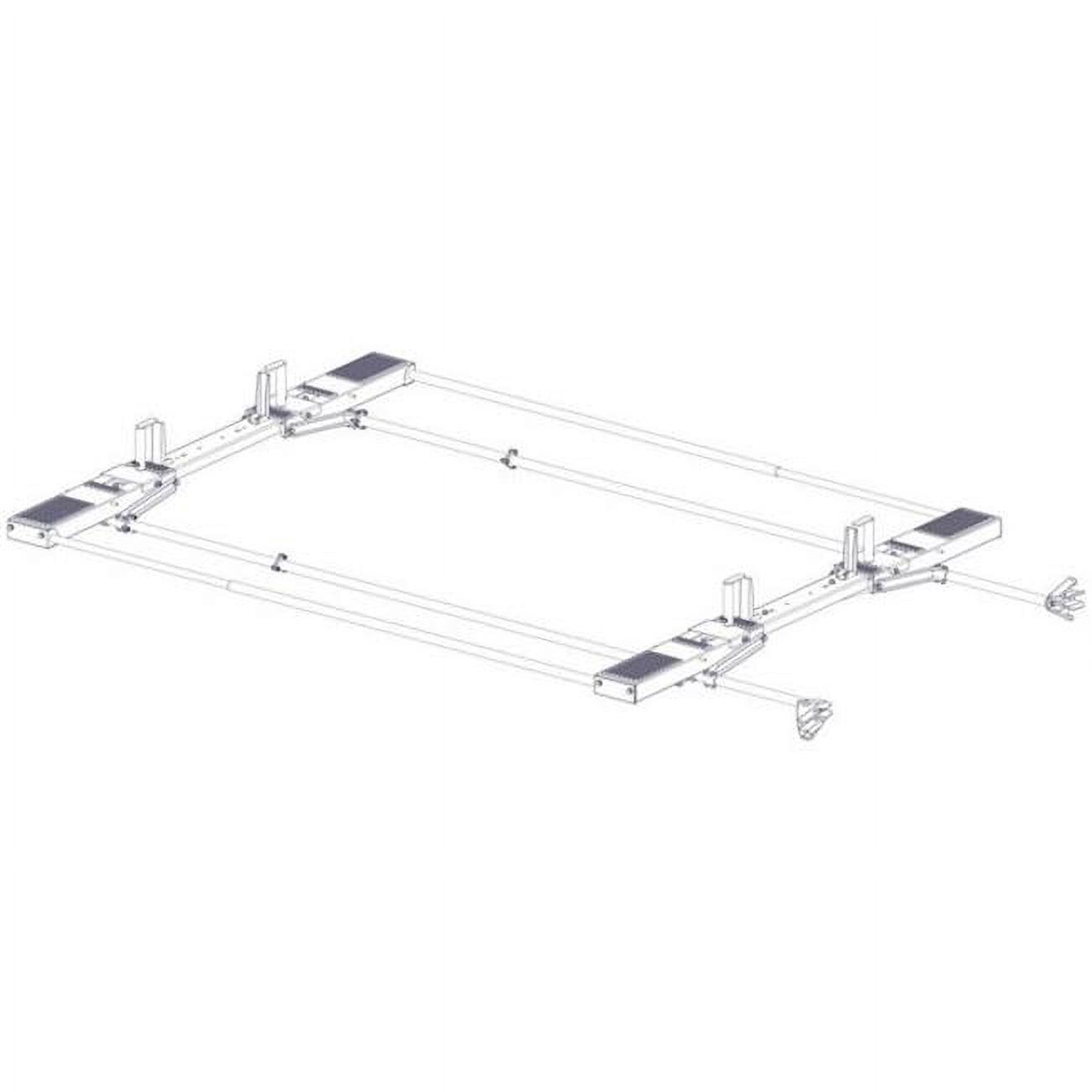 4PLADD Drop Down HD Aluminum Double Ladder Rack Kit - ProMaster ...