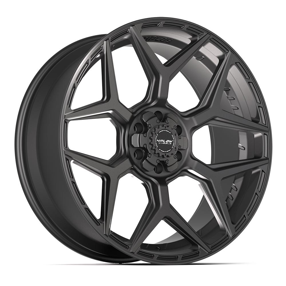 4PLAY Wheels 4P06 24 Inch Rims Fit 6x135 & 6x139.7 24x10 Satin Black ...