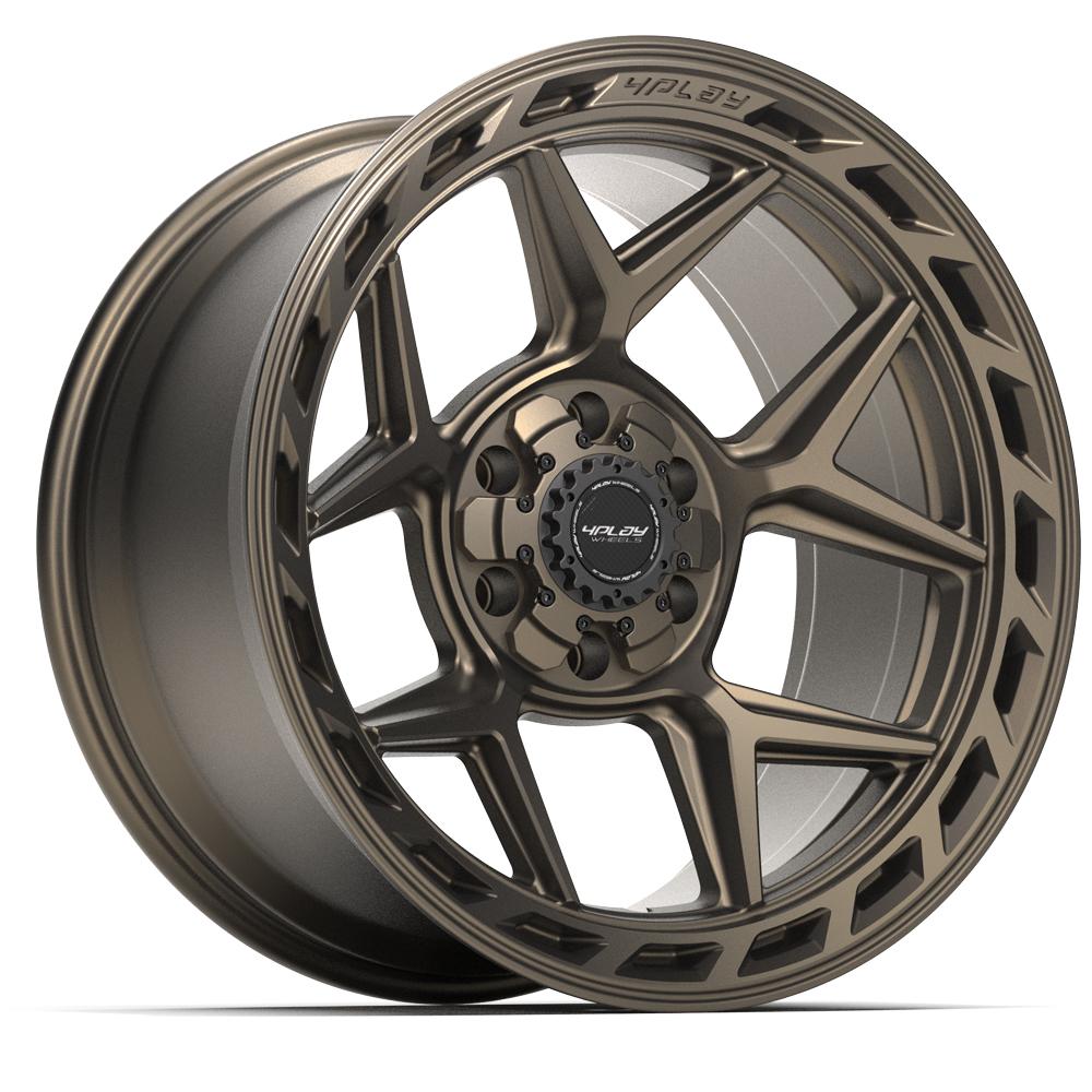 Dfd Rims 4PLAY Wheels 4P55 20 Inch Rims Fit 6x135 & 6x139.7 20x10 Satin Bronze ...