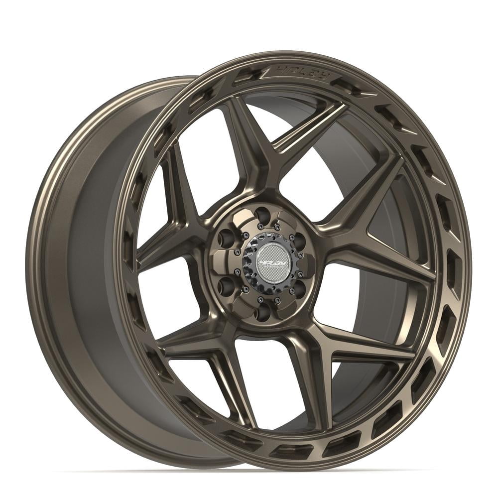 4PLAY Wheels 4P55 22 Inch Rims Fit 6x135 & 6x139.7 22x10 Satin Bronze ...