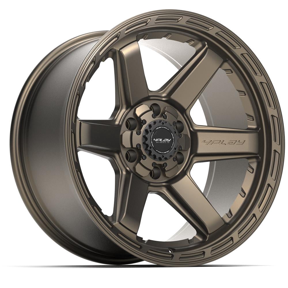 Cyclops 20 Inch Rim 4PLAY Wheels 4P63 20 Inch Rim Fits 6x135 & 6x139.7 20x10 Satin Bronze ...