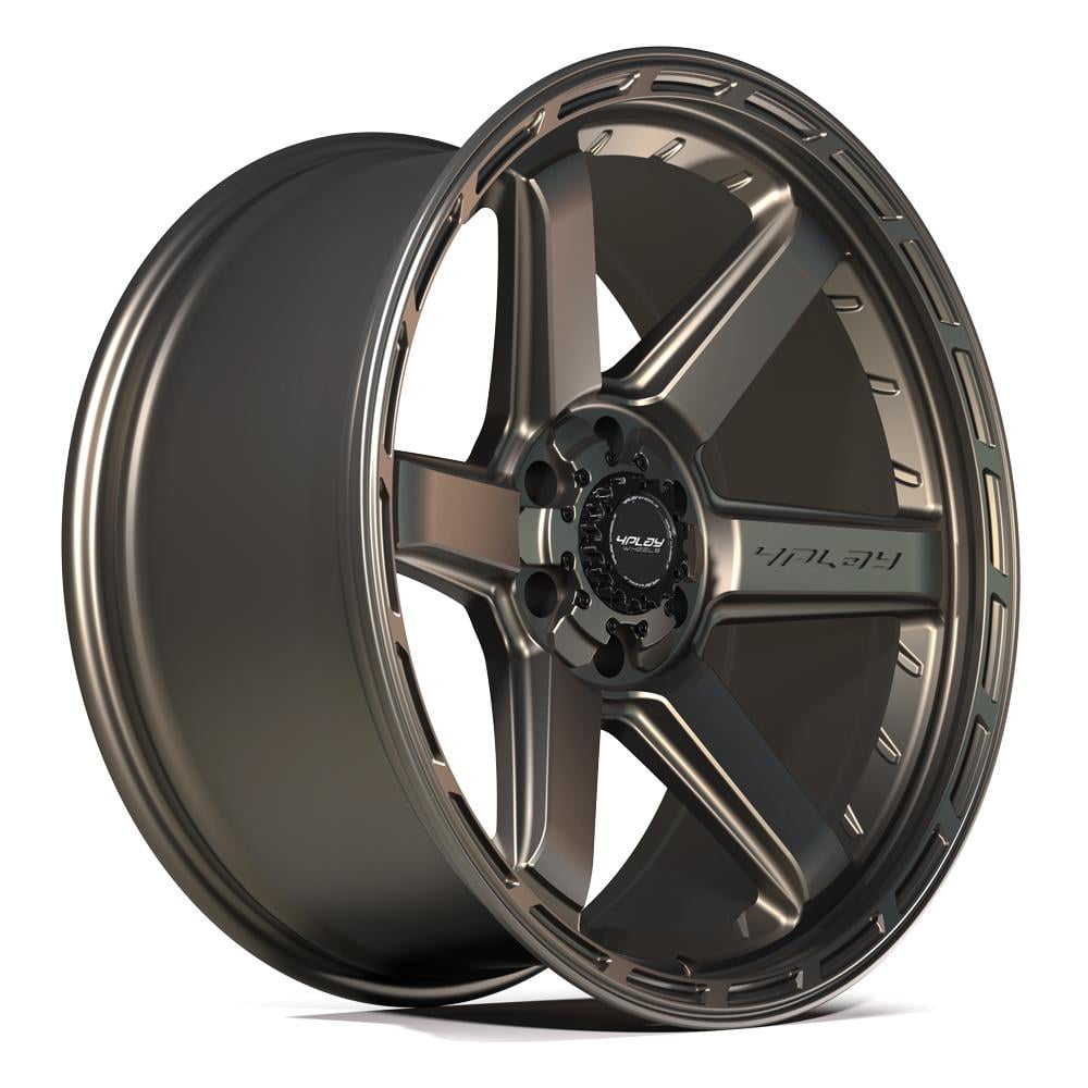4PLAY Wheels 4P63 22 Inch Rim Fits 6x135 & 6x139.7 22x10 Satin Bronze ...