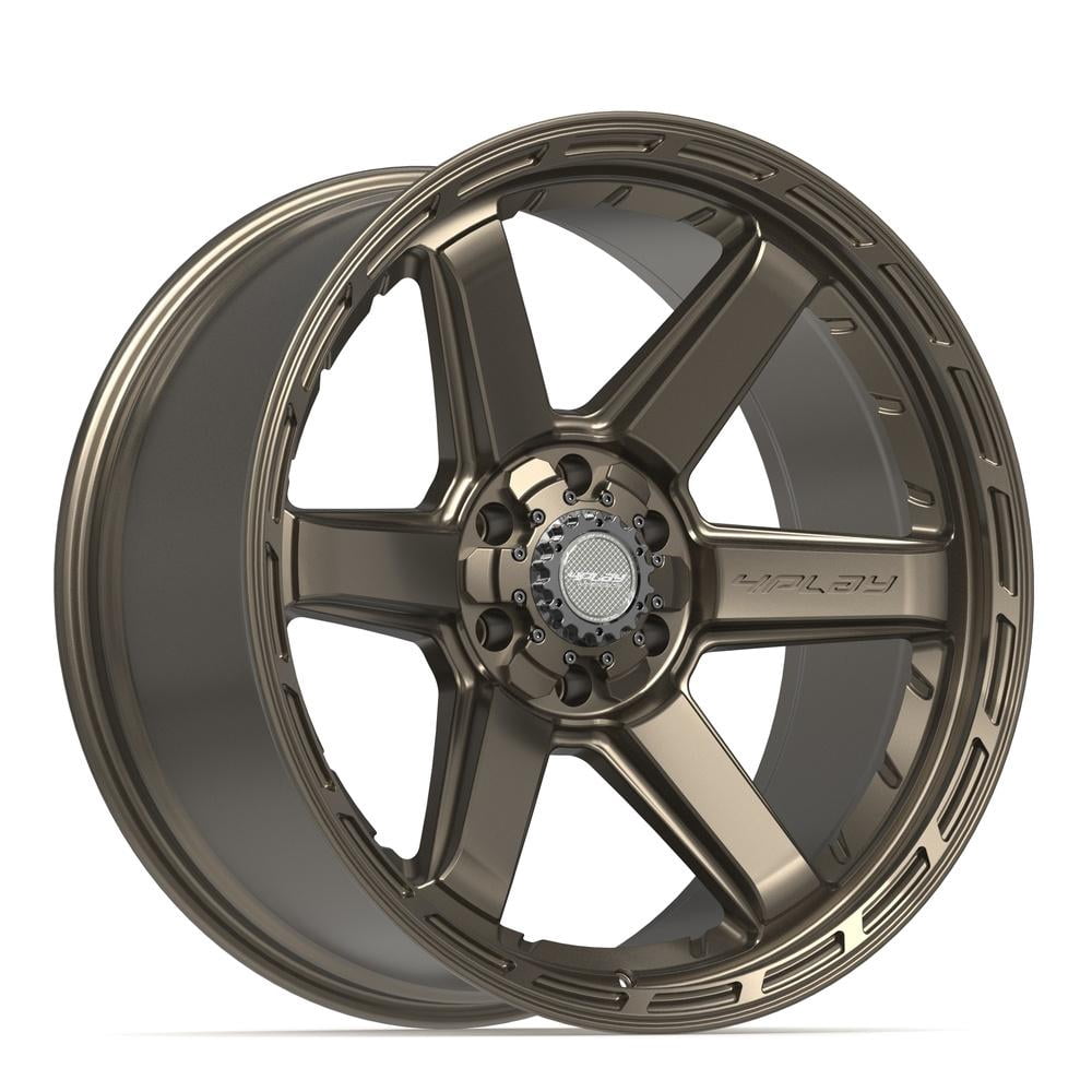 4PLAY Wheels 4P63 22 Inch Rims Fit 6x135 & 6x139.7 22x10 Satin Bronze ...