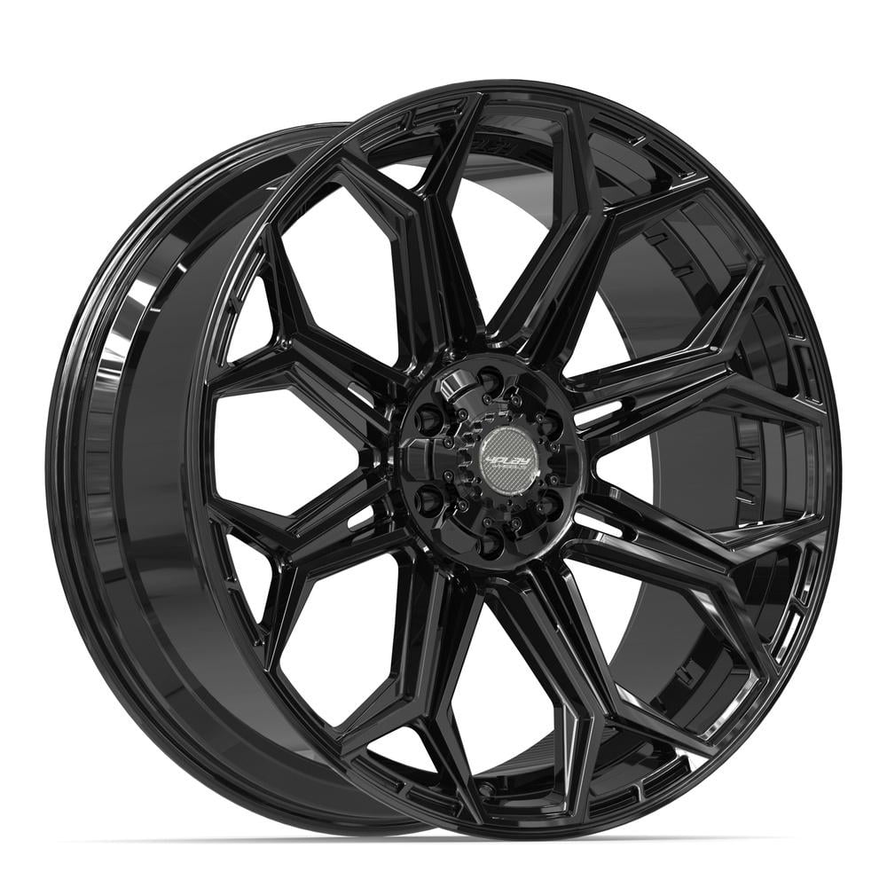 4PLAY Wheels 4P83 24 Inch Rims Fit 6x135 & 6x139.7 24x10 Gloss Black ...