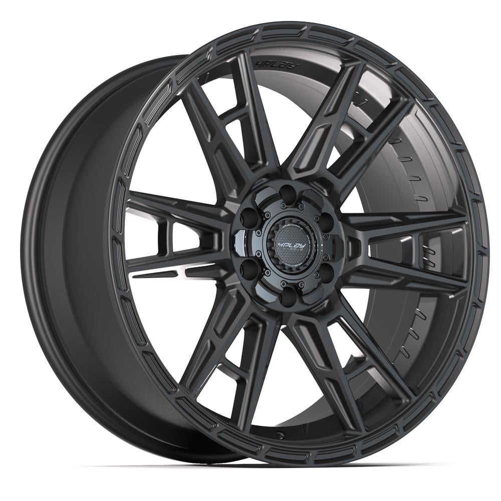 22 Inch Sticks Rim 4PLAY Wheels 4PS20 22 Inch Rims Fit 6x135 & 6x139.7 22x10 Satin Black ...