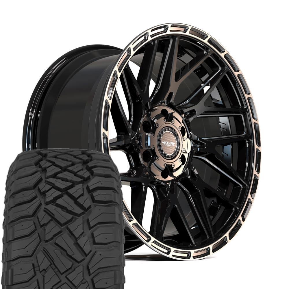 4PLAY Wheels 4PS28 20 Inch Rims and Tires Fit 6x135 & 6x139.7 20x9 ...