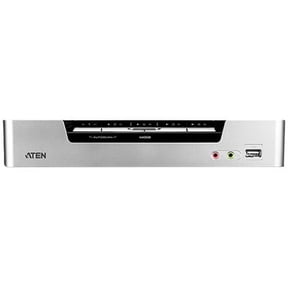 Aten CubiQ CS1794 KVM Switch-TAA Compliant - 4 x 1 - 4 x Type B USB, 4 x HDMI Digital Audio/Video, 4 x Mini-phone Audio, 4 x Mini-phone Microphone