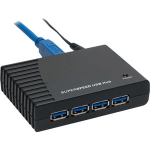 4PORT USB 3.0 HUB UP TO 5GBPS DATA TRANSFER/HOT-SWAP