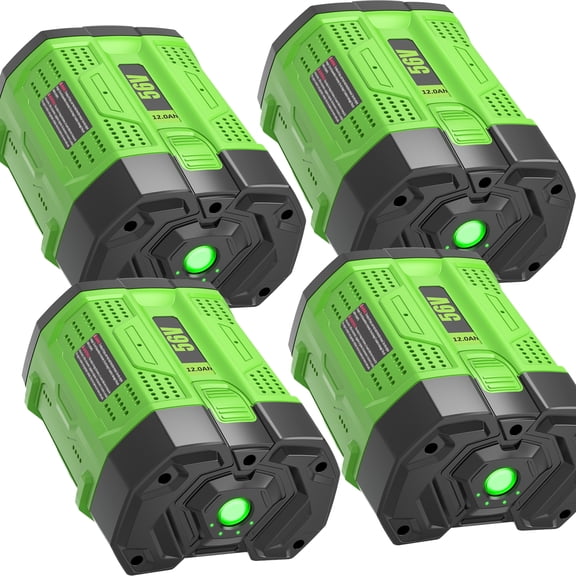 4Pack 12000mAh 56V Replacement Battery for EGO 56V Battery 12Ah Compatible with EGO Battery 56Volt Cordless Tools