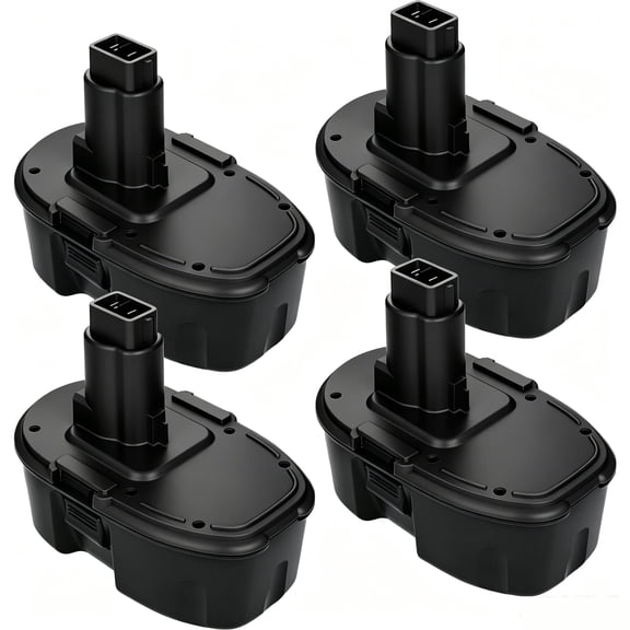 4 Packs 18V 4.5Ah DC9096 DC9098 Ni-Mh Replacement for Dewalt 18V Battery 18 Volt DC9096 DC9098 DC9099 DE9098 DE9503 DW9095 DW9096 DW9098 Cordless Power Tools
