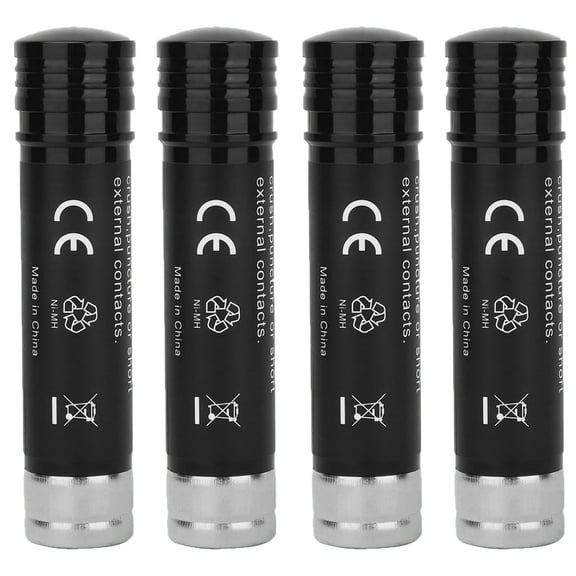 4Pack 3.6V 3600mAh Ni-Mh Replacement Batteries for Black and Decker 3.6v Battery Versapak Gold VP100 VP100C VP105 VP105C VP110 VP110C VP143 Vp142 Vp7240