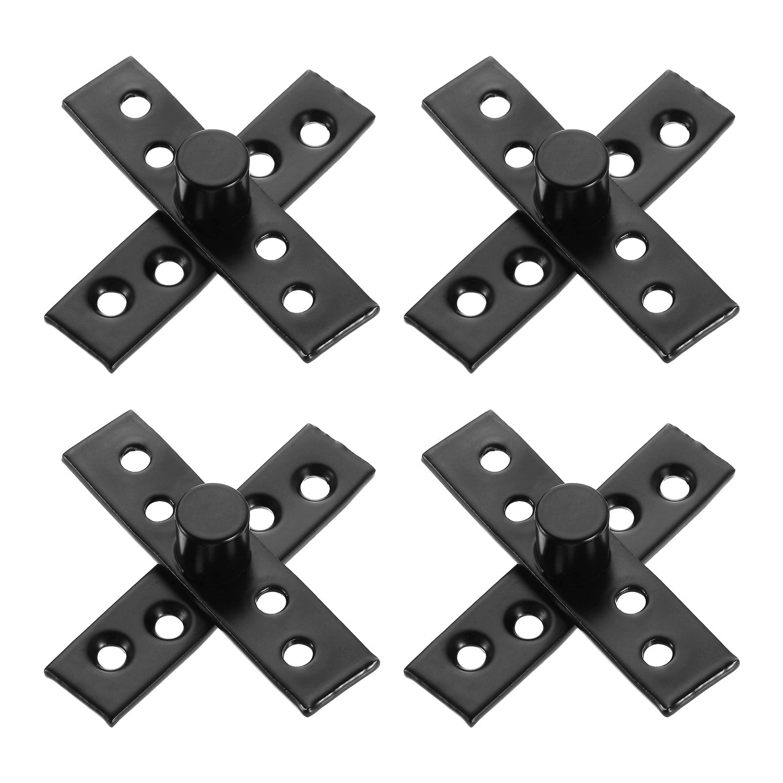4Pack 360 Degree Rotating Pivot Hinges, 75 x 18mm Concealed Hinge ...