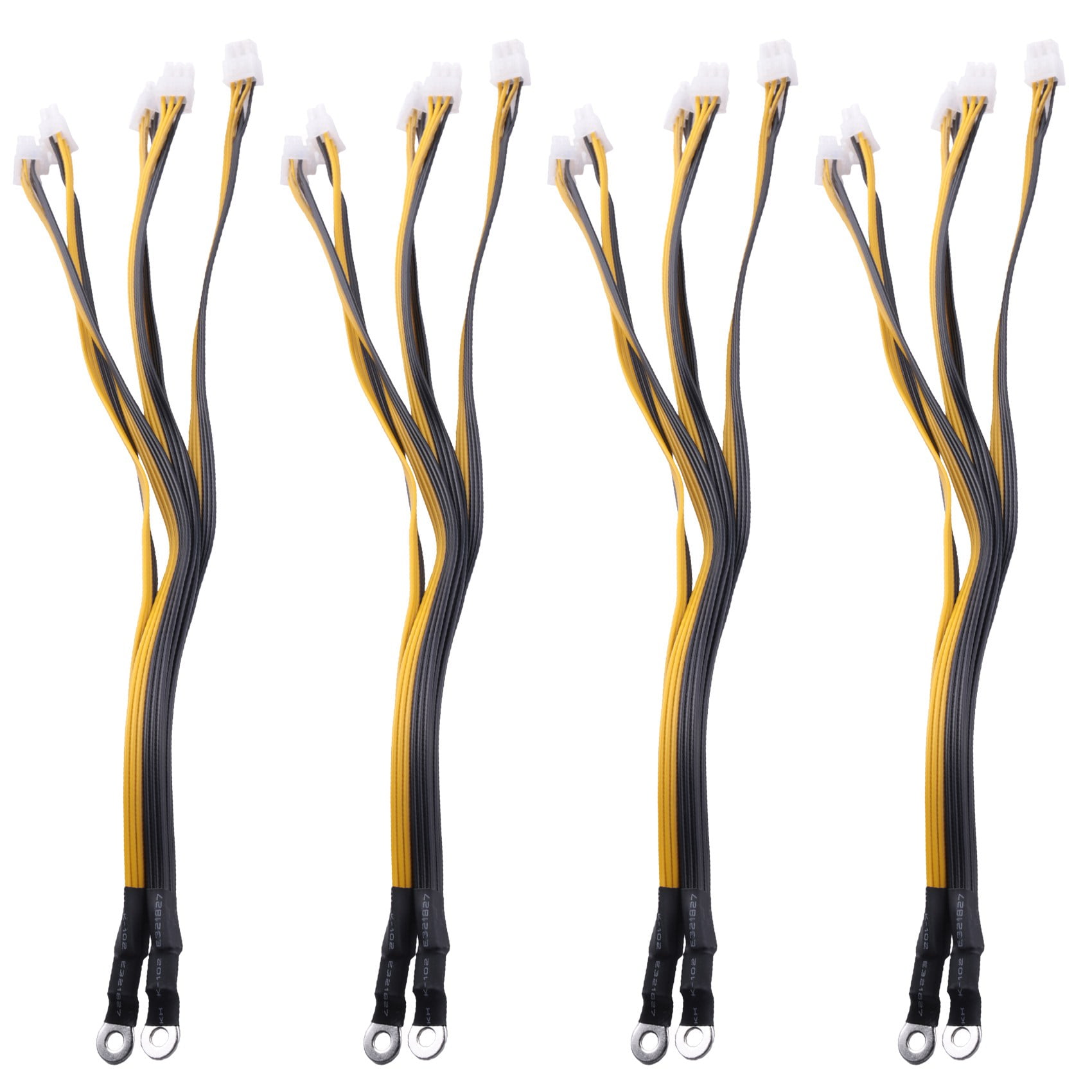 4Pack 6Pin Connector Server Power Supply Cable PCIe Express for