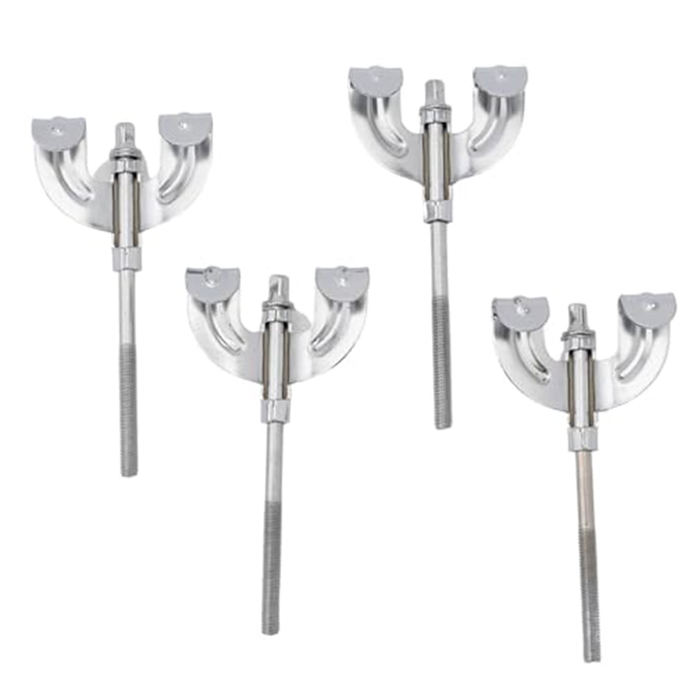 6 Aste Di Tensione Per Tamburo - Metallo, Argento, Per Rullante O Tom - Foto 7