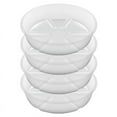 thumbnail image 1 of 4Pack Clear Plant Saucer 8Inch Plastic Plant Saucers Thicker Plant Tray Flower Pot for Indoor Outdoor Garden, 1 of 8