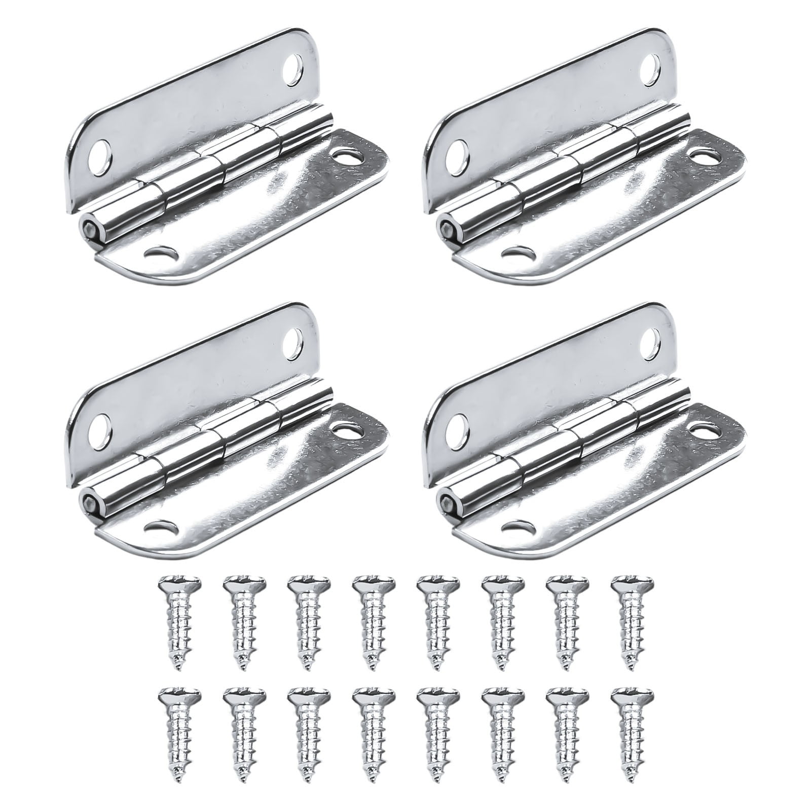 4Pack Cooler Stainless Steel Hinges Replacement with Screws for Igloo