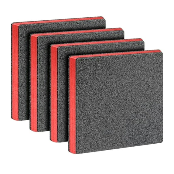 4Pack Customizable EPE Foam Inserts for Tool Case Organization, Impact-Resistant Toolbox Padding & Fragile Protections
