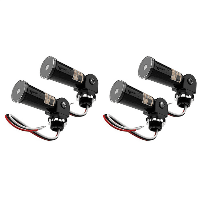 4Pack,Dusk to Dawn/Day Night Sensor, Photoelectric Switch, Photo Cell