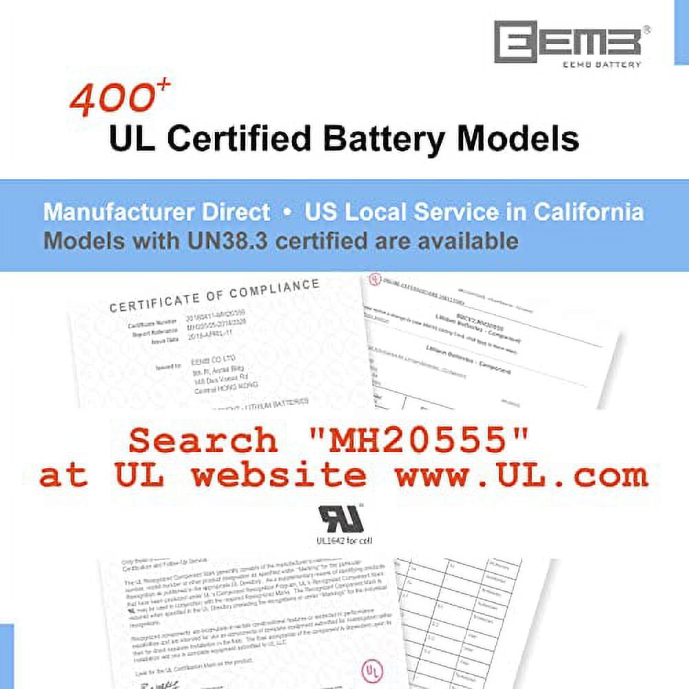 Baterías EEMB ER34615 - Litio No Recargable 3.6V, Capacidad 19000 MAh - Tamaño D, Para Sensores, Equipos Médicos, Herramientas - Pack De 4